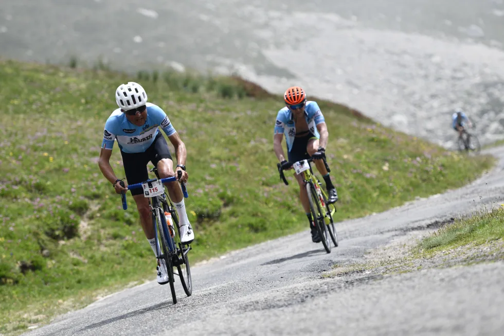 In salita alla Fausto Coppi