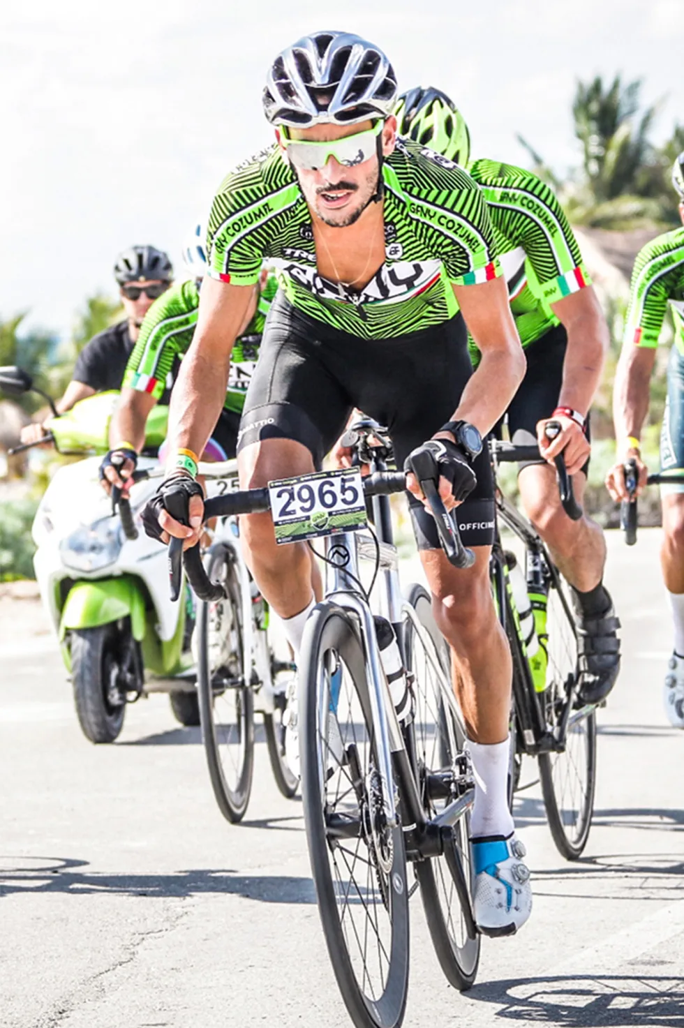 Ricardo Pichetta alla Gran Fondo New York