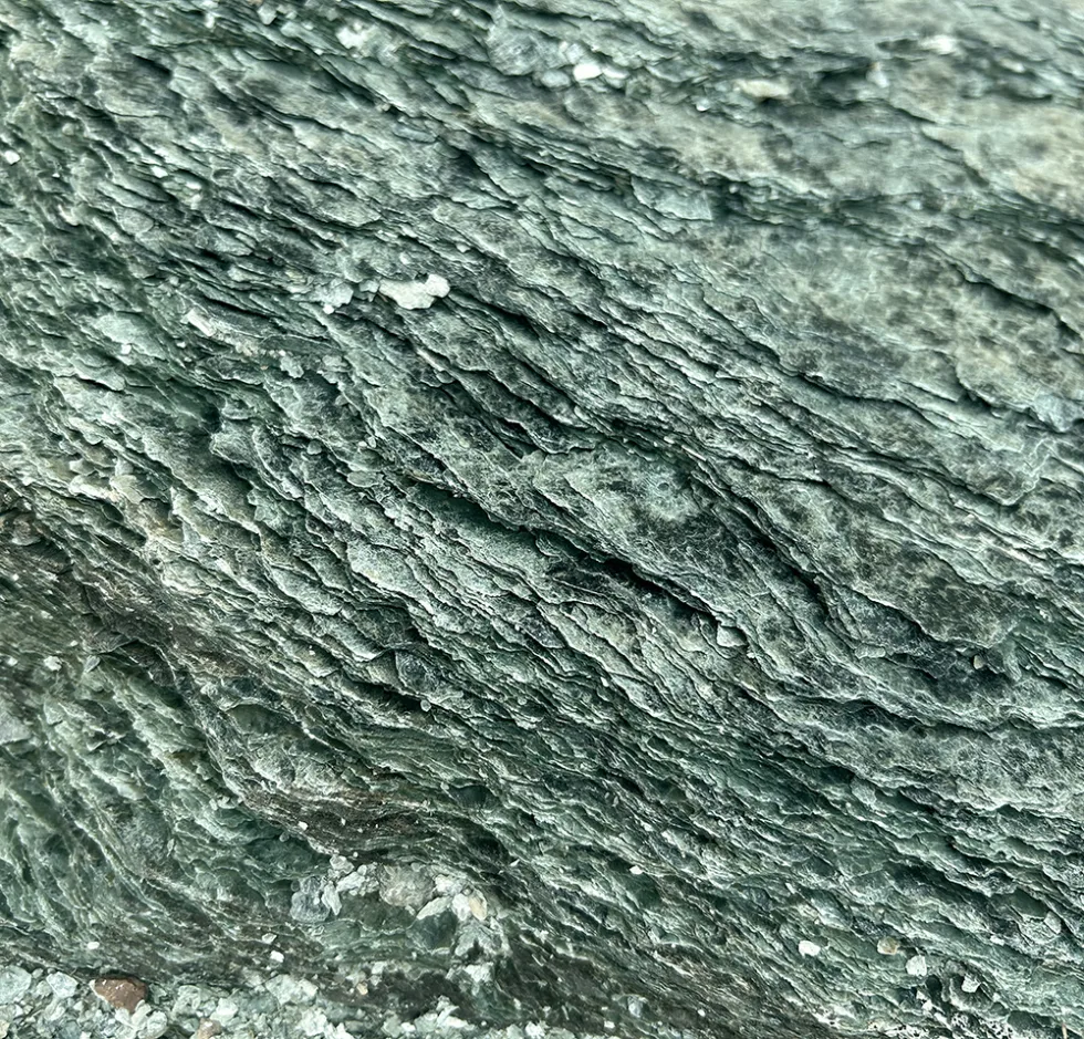 Roccia serpentinite del Monviso