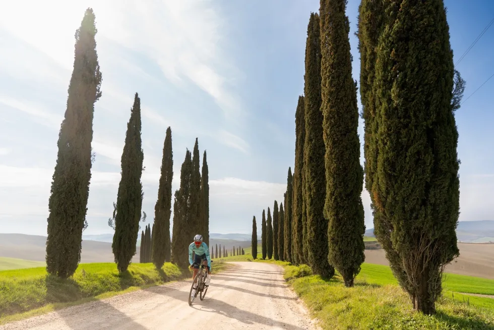 Sulle strade bianche della Gran Fondo di Siena
